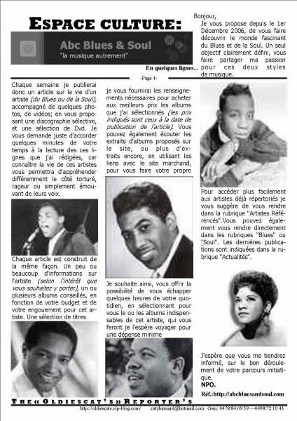 JANVIER 2008